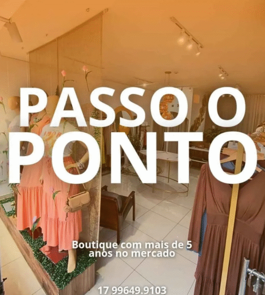 Negócio Pronto - Loja de roupas - São José do Rio Preto
